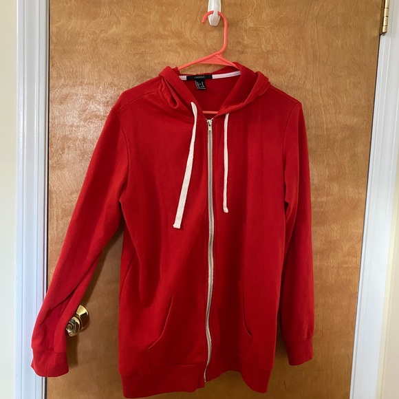 Forever 21 Sweaters - Long red sweater